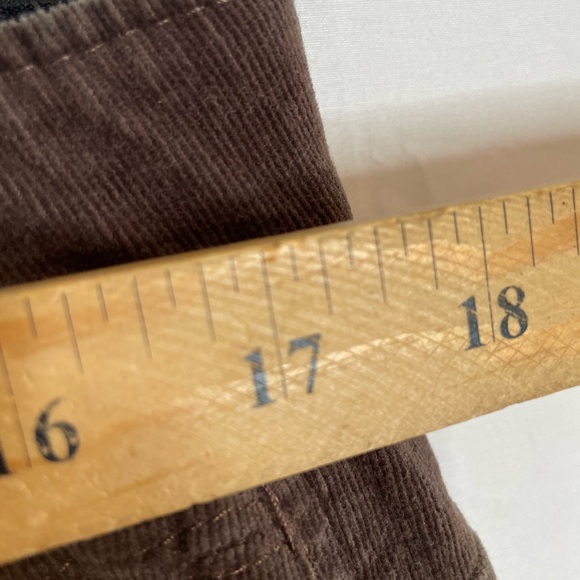 Democracy With Ab Solution Womens Size 16W Corduroy Pants Brown 5601 - Picture 6 of 9
